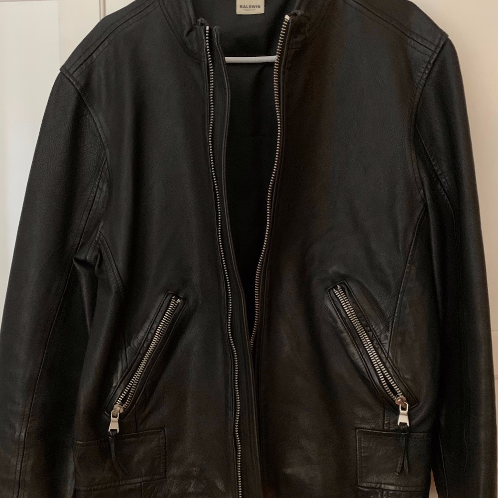 Men's leather jacket - Picture 3 of 6